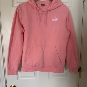 PUMA Women's Soft Pink Hoodie